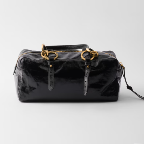 Prada 프라다 댕글 미디엄 레더 탑 핸들 백