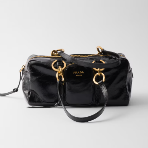 Prada 프라다 댕글 미디엄 레더 탑 핸들 백