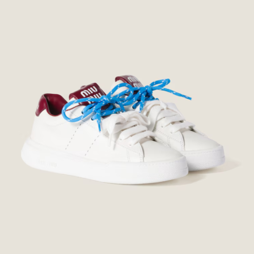 MiuMiu 미우미우 가죽 스니커즈
