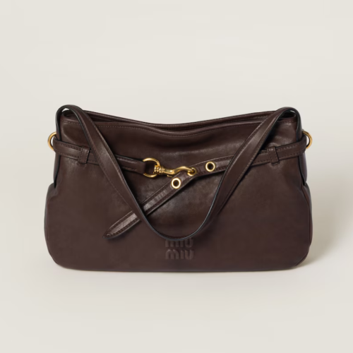 MiuMiu 미우미우 아방뛰르 나파 가죽 백