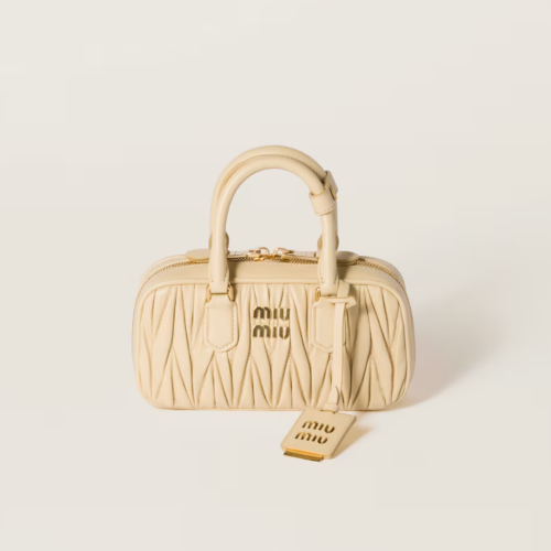 MiuMiu 미우미우 아르카디 마테라쎄 나파 가죽 미니 백