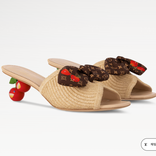 LV x TM 루이비통 셰리 뮬