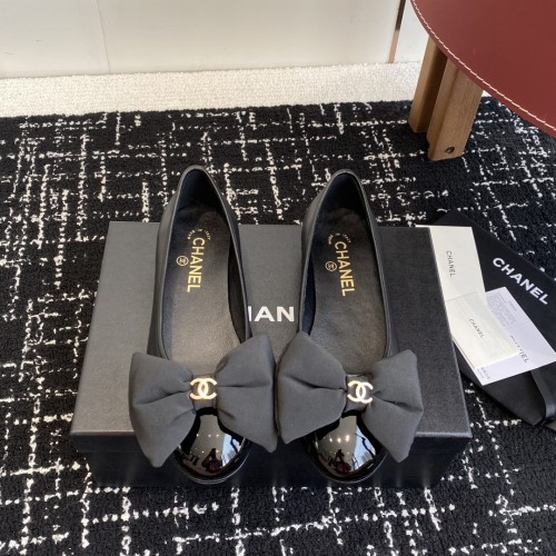 Chanel 샤넬 리본 메리제인 발레리나