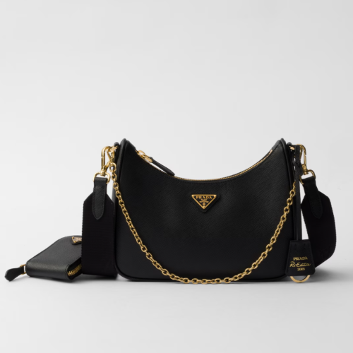 Prada 프라다 리에디션 가죽 숄더백