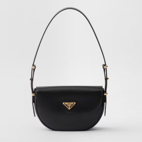 Prada 프라다 플랩이 달린 프라다 아르케 가죽 숄더백