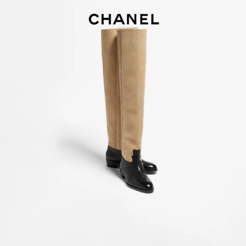 Chanel 샤넬 싸이 하이 부츠