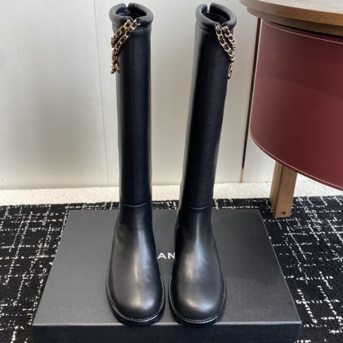 Chanel 샤넬 싸이 하이 부츠