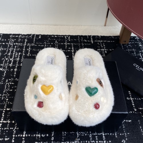 Chanel 샤넬 겨울 슬리퍼