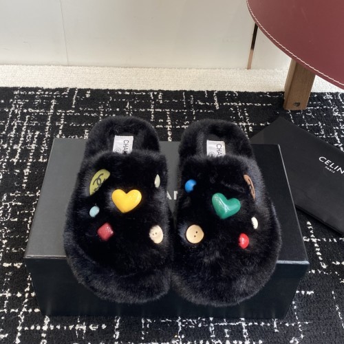 Chanel 샤넬 겨울  슬리퍼