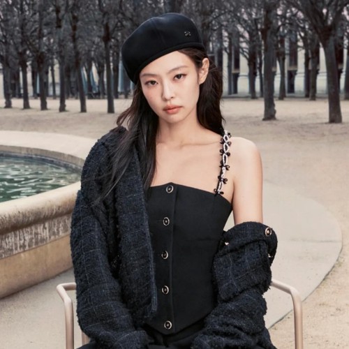 (제니 착용)Chanel 샤넬 진주 탱크탑