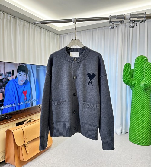 AMI 아미 하트 가디건