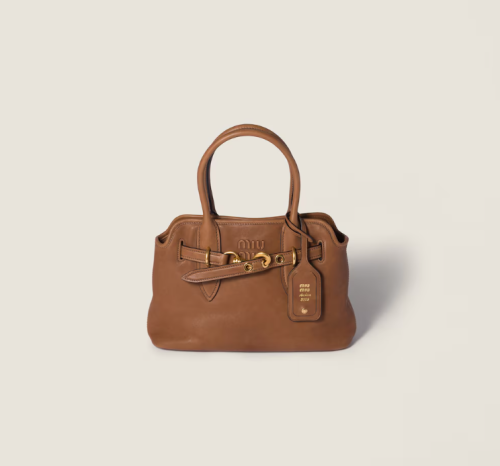 MiuMiu 미우미우 아방뛰르 나파 가죽 백