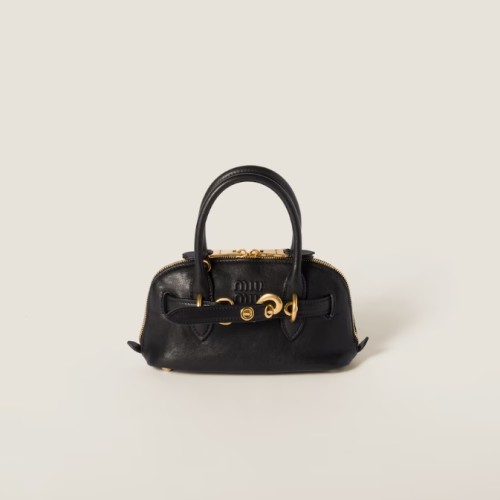 MiuMiu 미우미우 아방뛰르 미니 나파 가죽 백