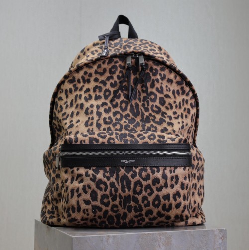 YSL 입생로랑 호피무늬 백팩