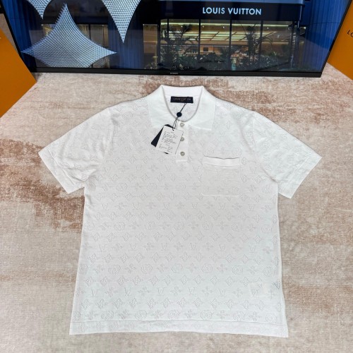 LOUIS VUITTON 루이비통 Monogram Pointelle Polo