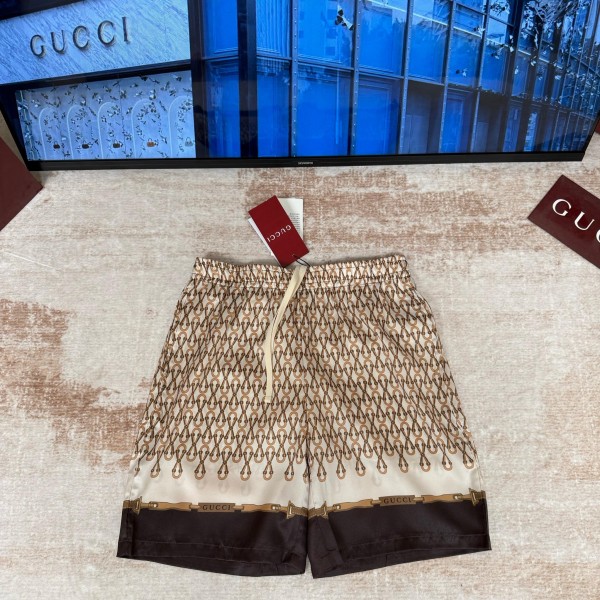 Gucci 구찌 비단 볼링 숏츠