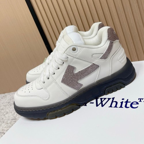 Off-White™ 오프 화이트 Virgil Abloh  Low-top Leather OW 콜라보