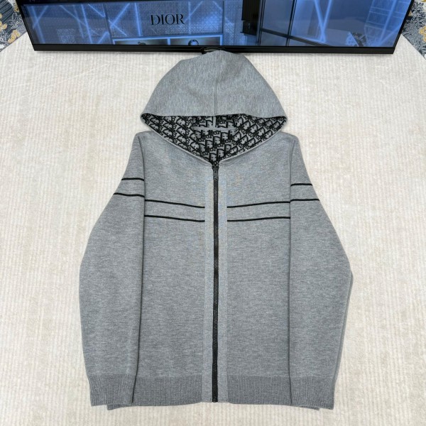 Dior 디올 양면후드 재킷(니트)