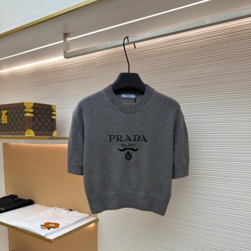 Prada 프라다 니트 반팔티