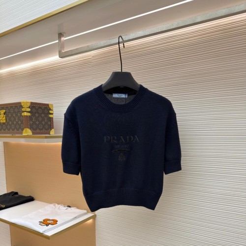 Prada 프라다 니트 반팔티